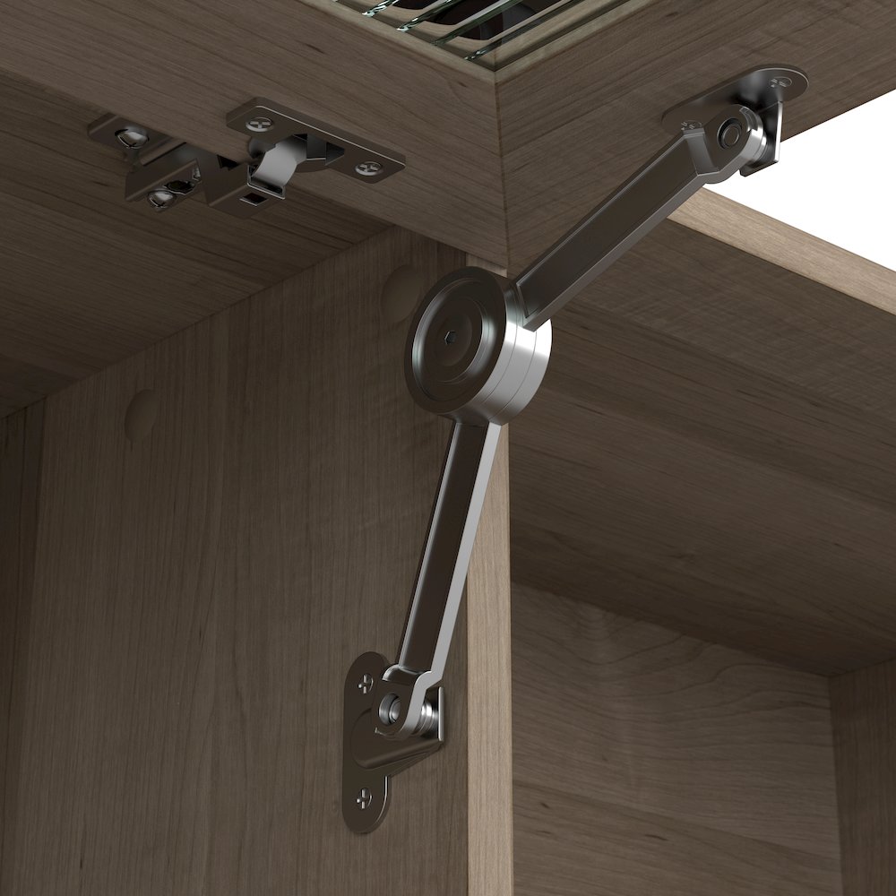 Cabot 60W 3 Position Sit to Stand L Shaped Desk. Picture 4