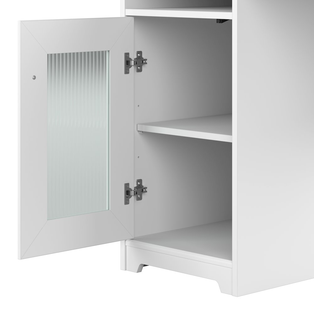 Cabot 60W L Shaped Computer Desk with Storage. Picture 4
