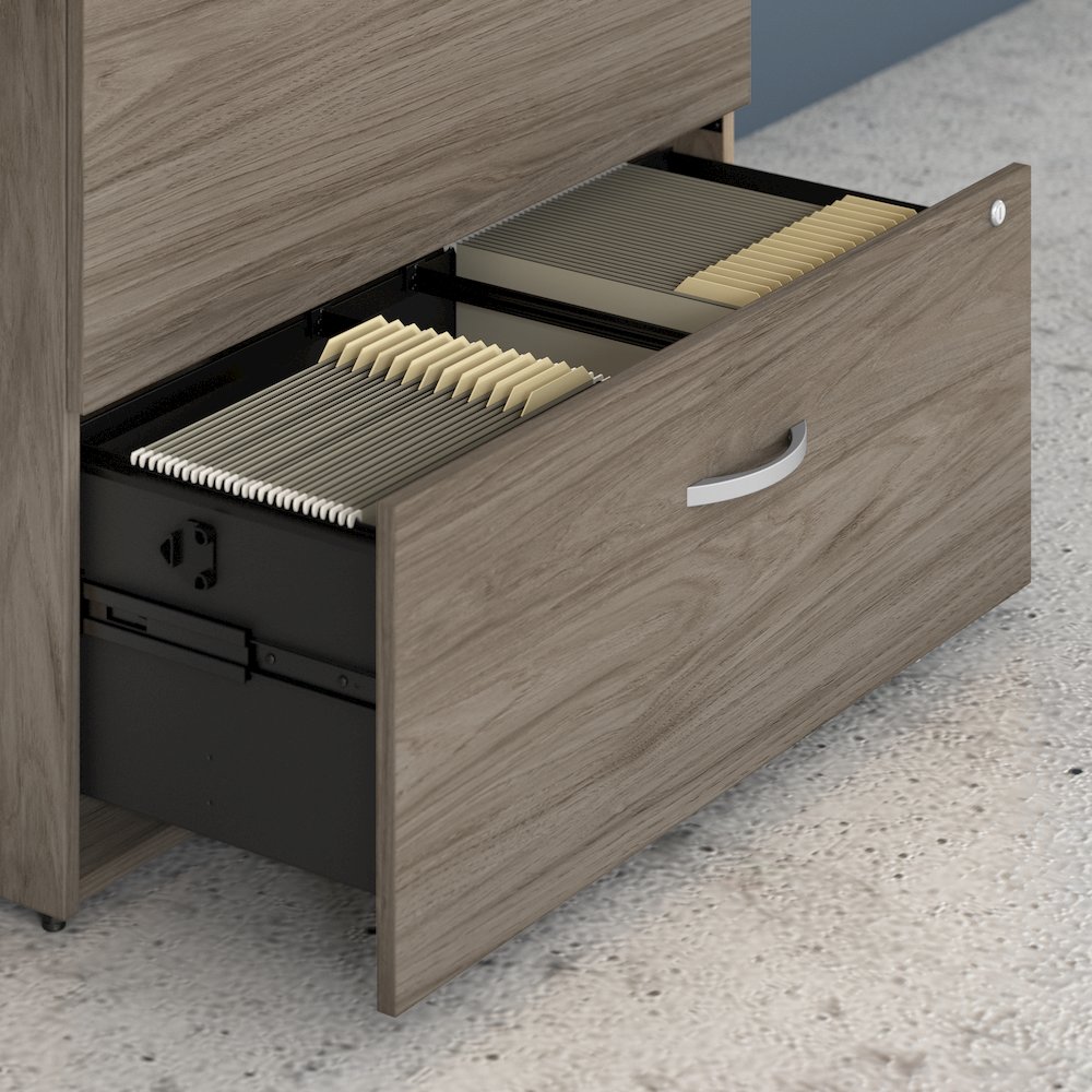 Studio C 2 Drawer Lateral File Cabinet. Picture 3