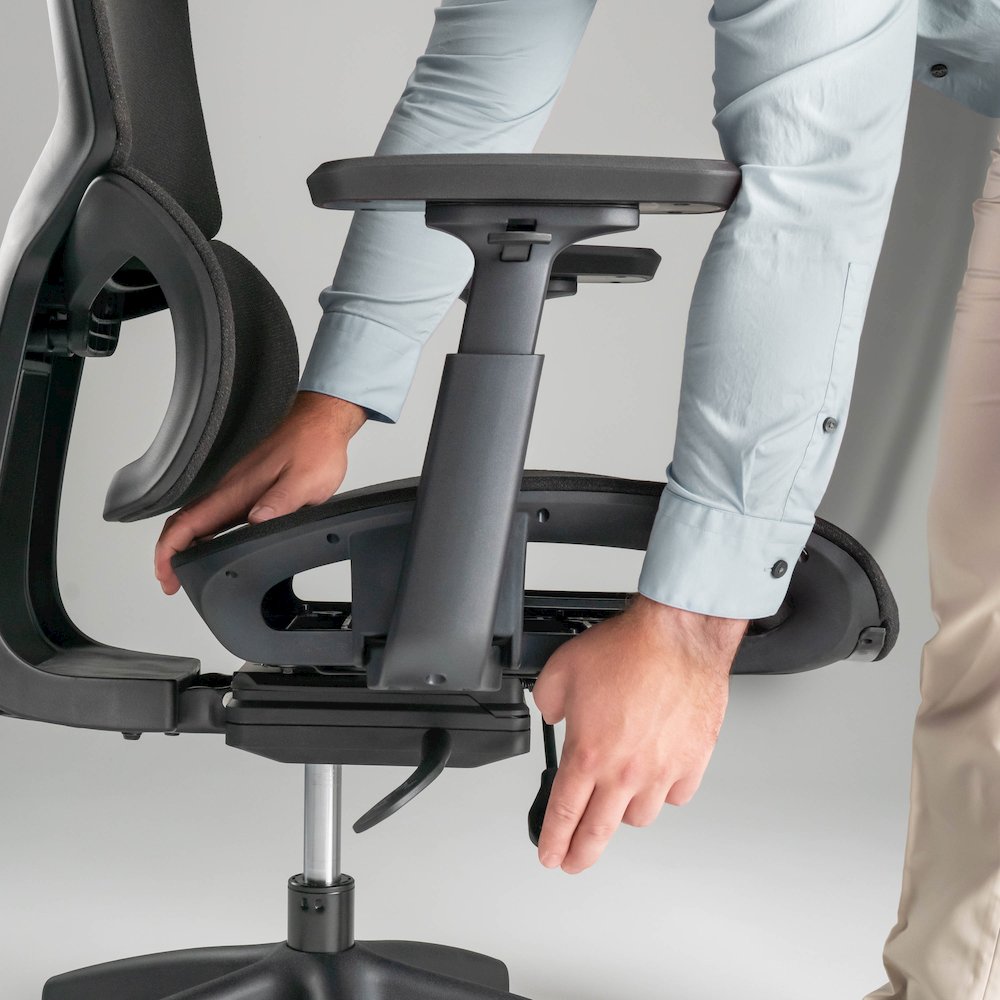 Align High Back Ergonomic Office Chair with Lumbar Support. Picture 4