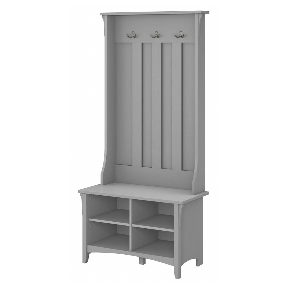 Salinas Hall Tree with Storage Bench. Picture 1