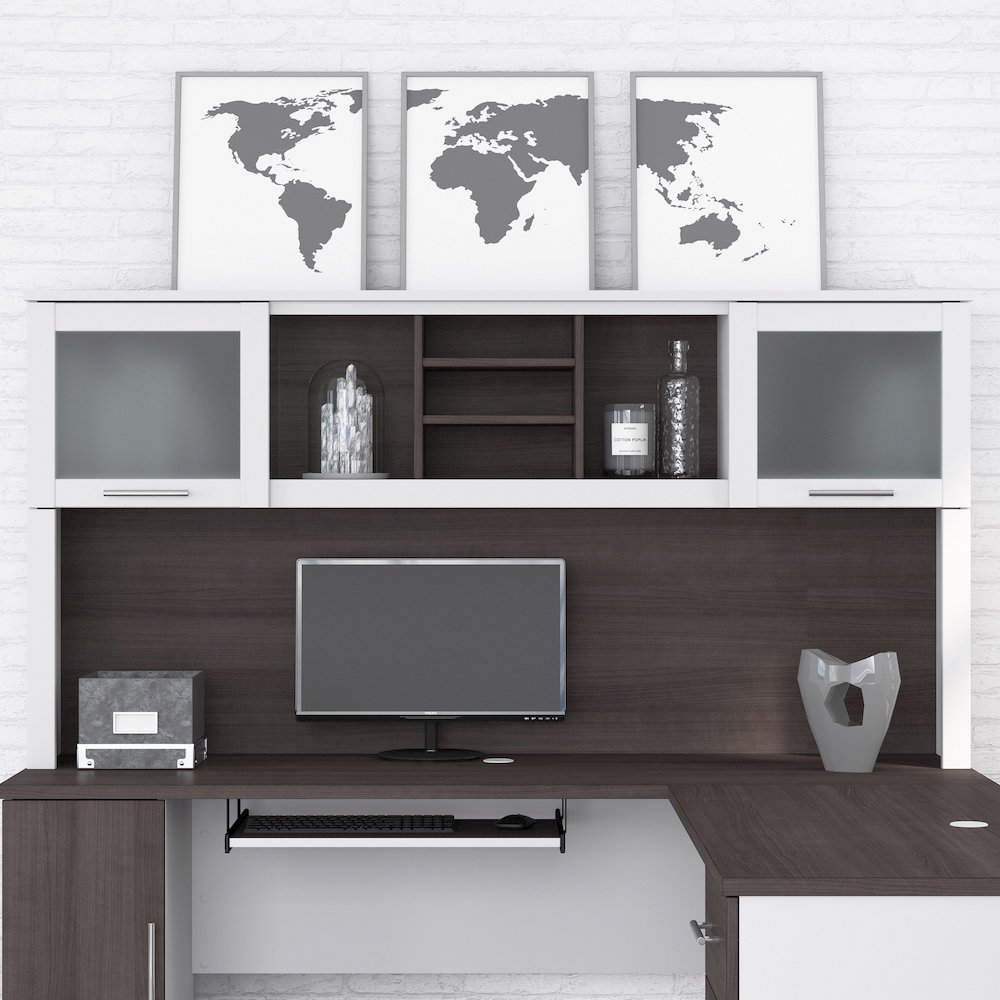 Somerset 72W Desk Hutch. Picture 2