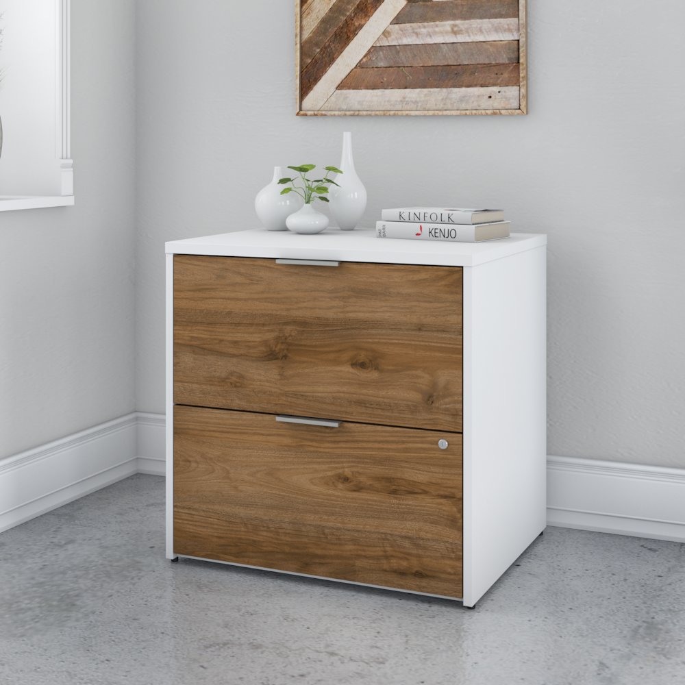 Jamestown 2 Drawer Lateral File Cabinet - Assembled. Picture 2