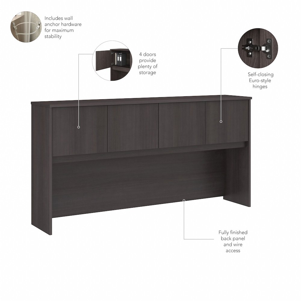 Studio C 72W Desk Hutch. Picture 6