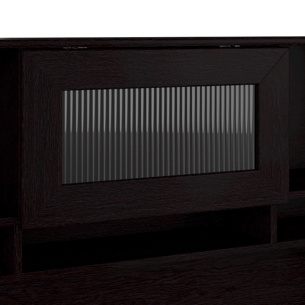 Cabot 60W 3 Position Sit to Stand L Shaped Desk with Hutch. Picture 5