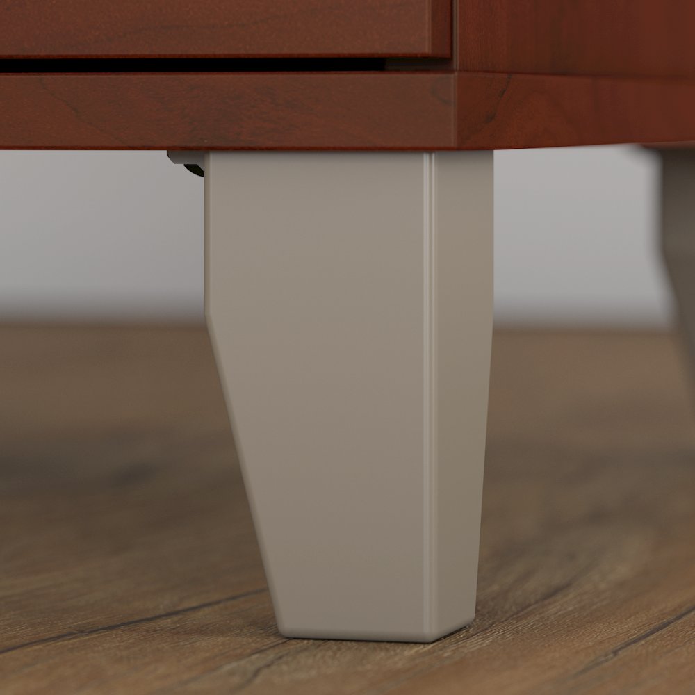 Somerset 72W 3 Position Sit to Stand L Shaped Desk with Hutch. Picture 7
