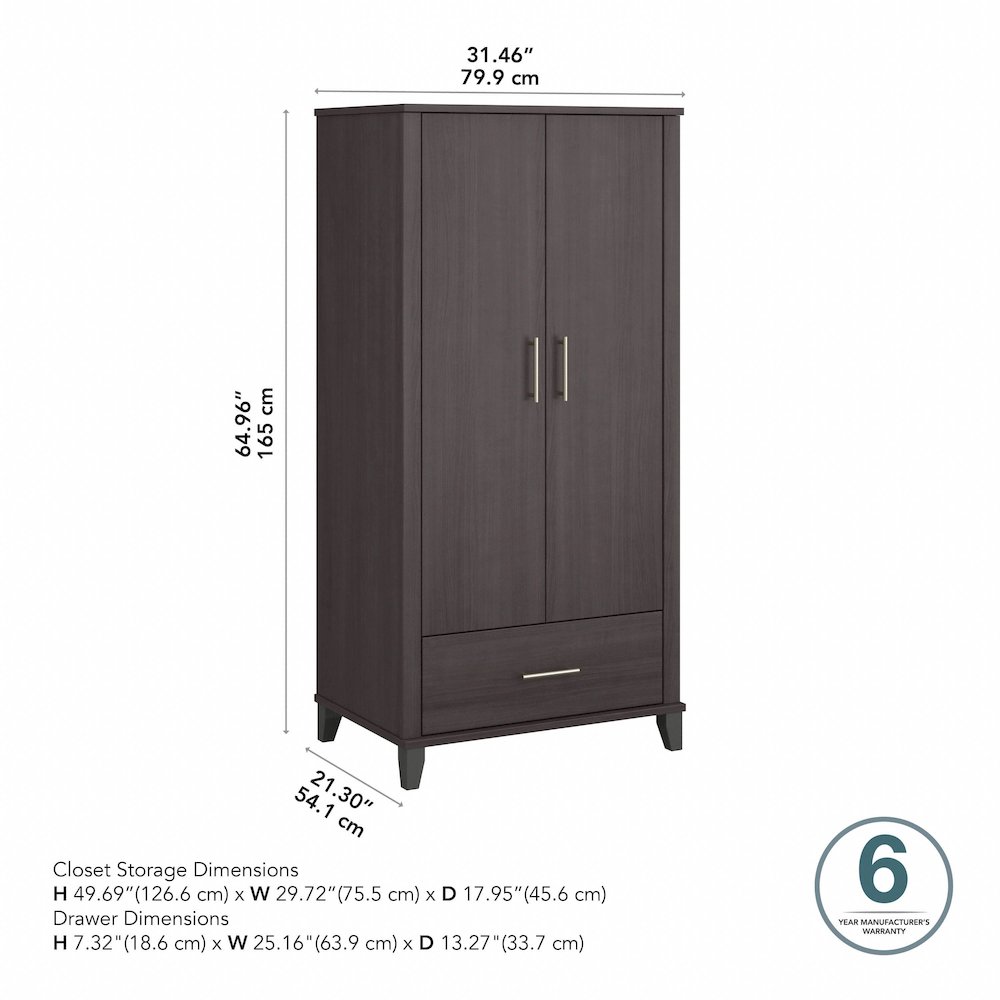 Somerset Large Armoire Cabinet. Picture 9