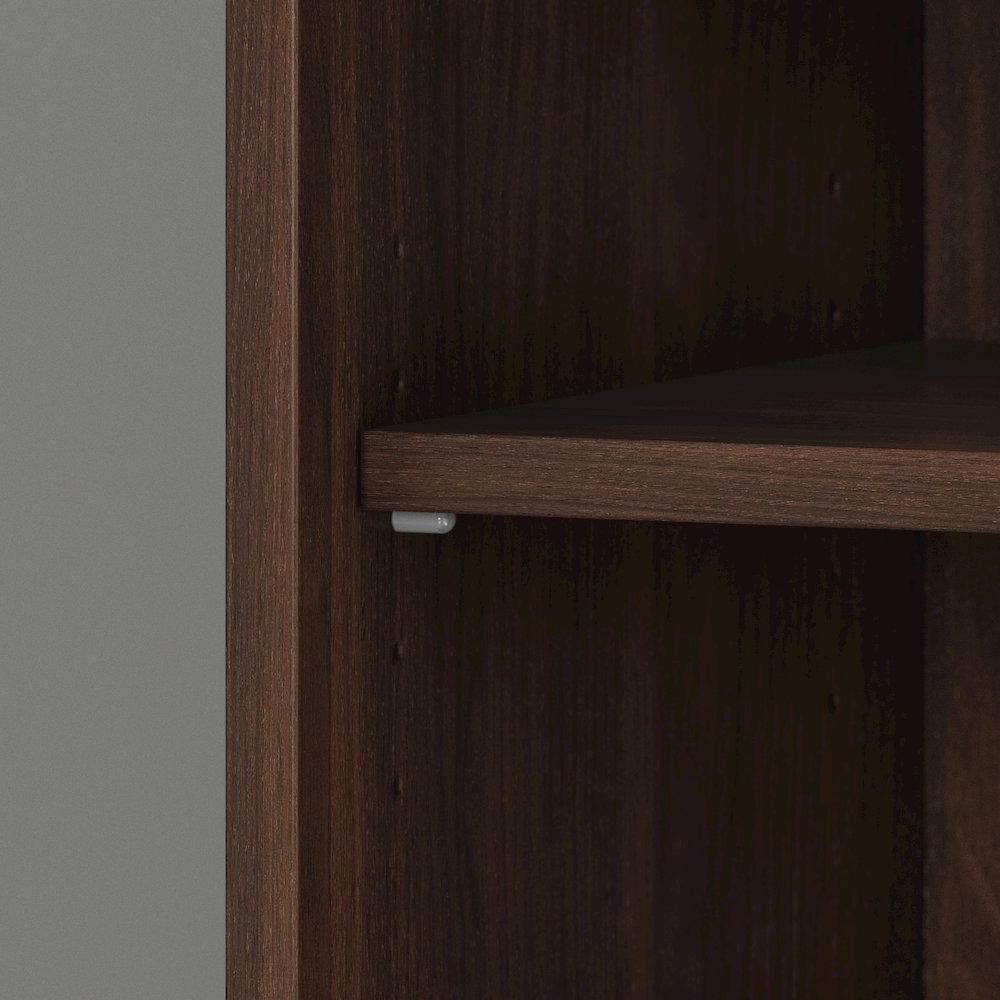 Hybrid Low Storage Cabinet with Doors and Shelves. Picture 6