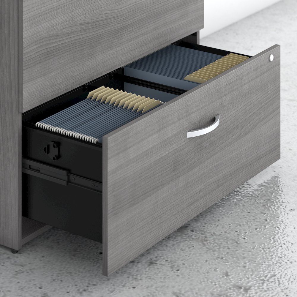 Studio C 2 Drawer Lateral File Cabinet. Picture 3