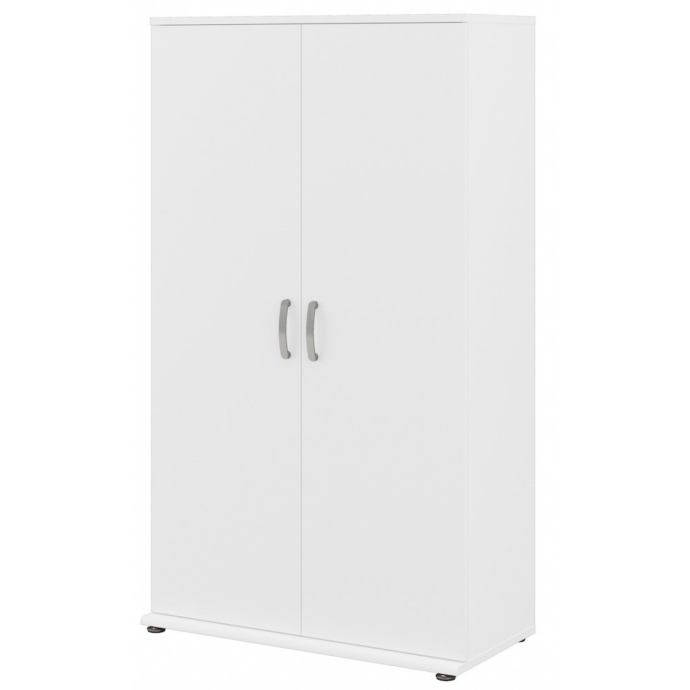Universal Tall Storage Cabinet with Doors and Shelves. Picture 1