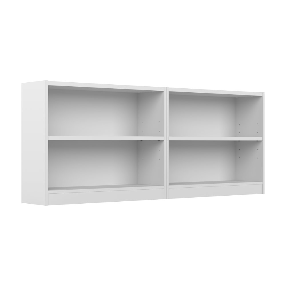 Universal Small 2 Shelf Bookcase - Set of 2. Picture 1