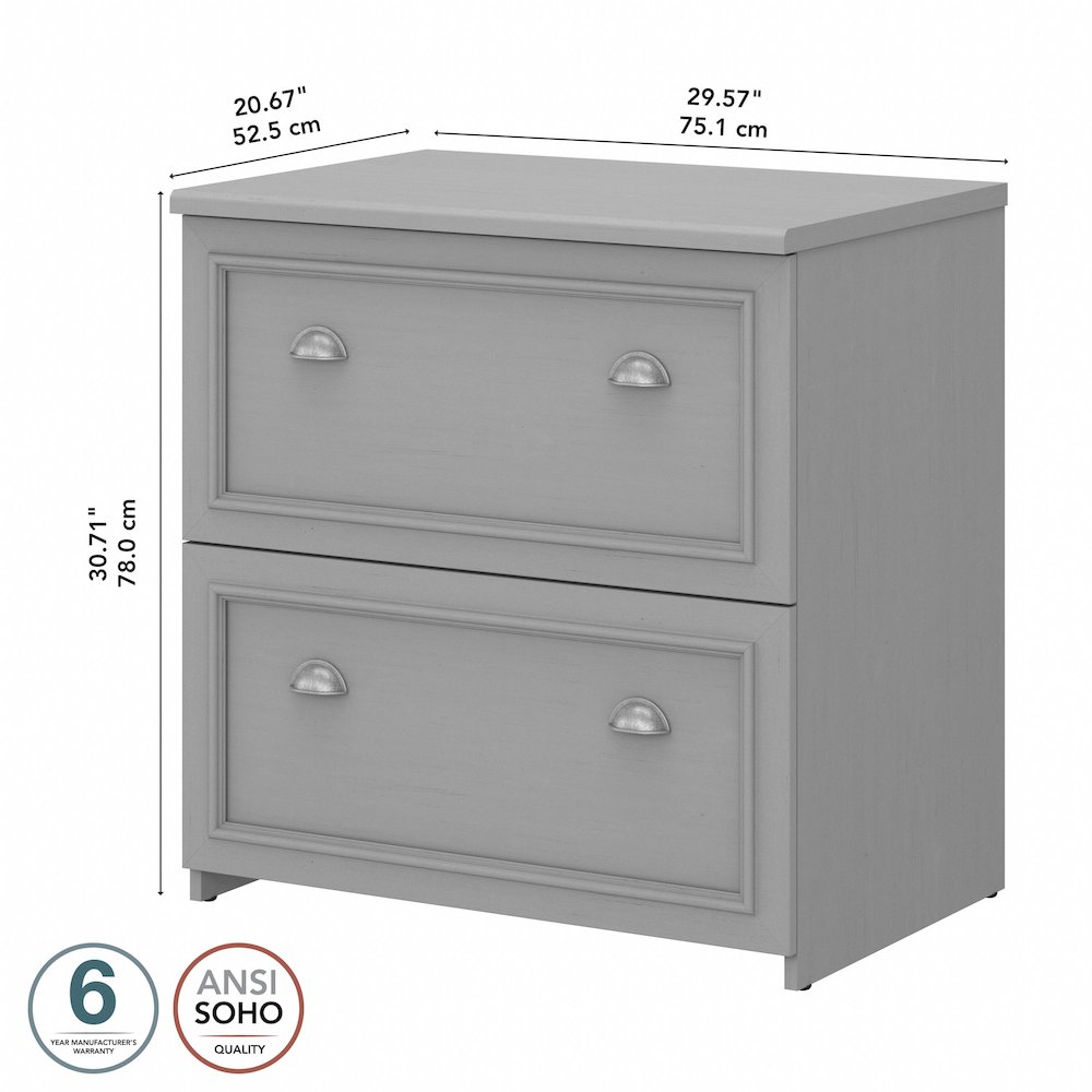 Fairview 2 Drawer Lateral File Cabinet. Picture 8