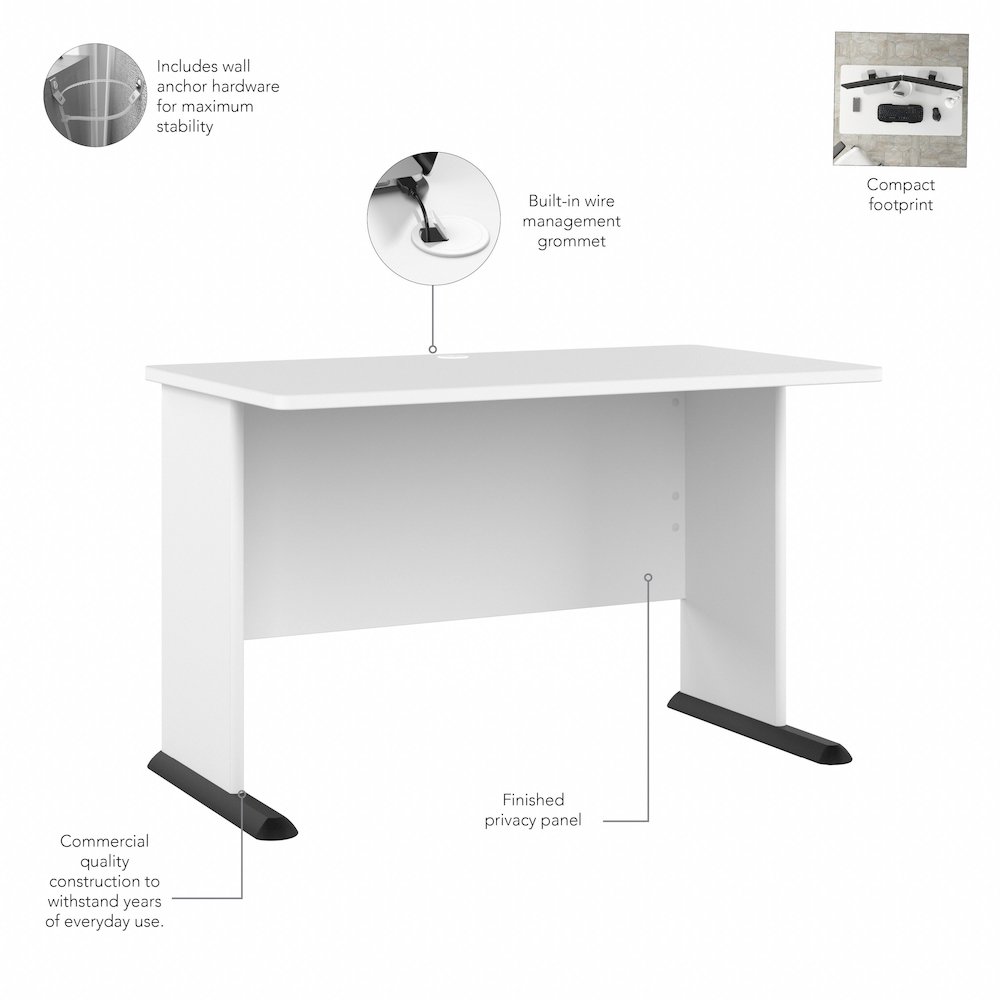 Studio A 48W Computer Desk. Picture 6