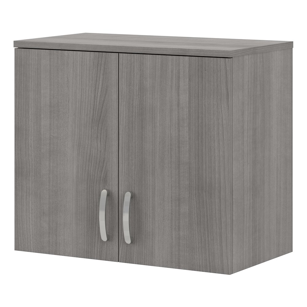 Universal Garage Wall Cabinet with Doors and Shelves. Picture 1