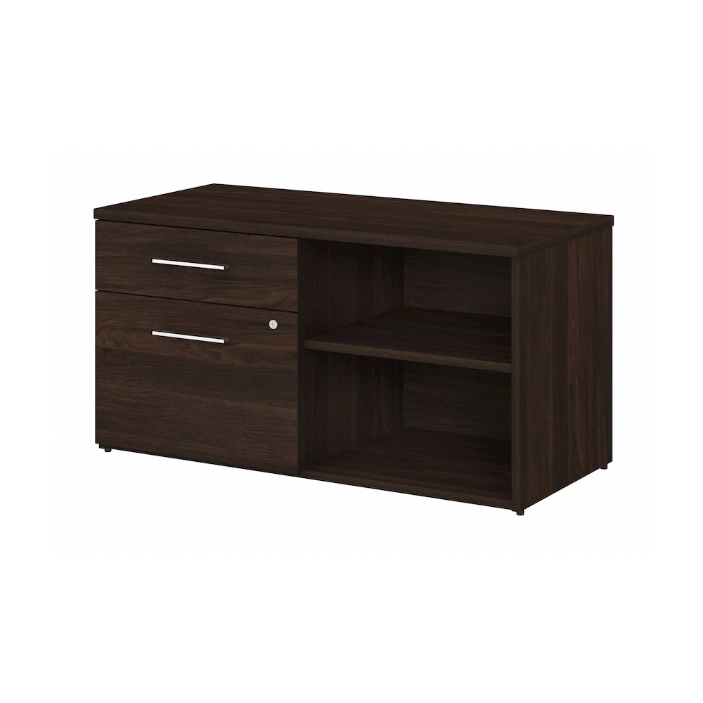 Office 500 Low Storage Cabinet with Drawers and Shelves. Picture 1