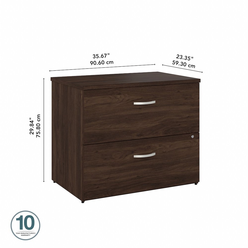Hybrid 2 Drawer Lateral File Cabinet - Assembled. Picture 7