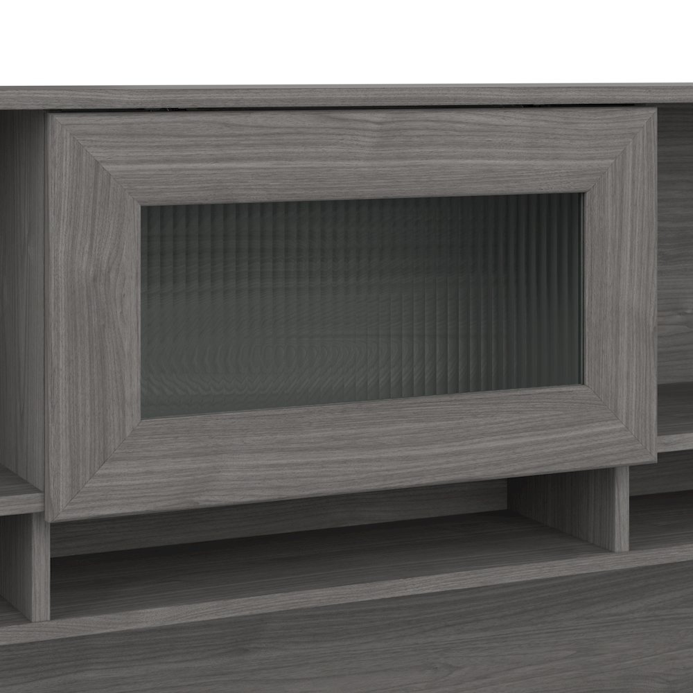 Cabot 60W Computer Desk with Hutch. Picture 4