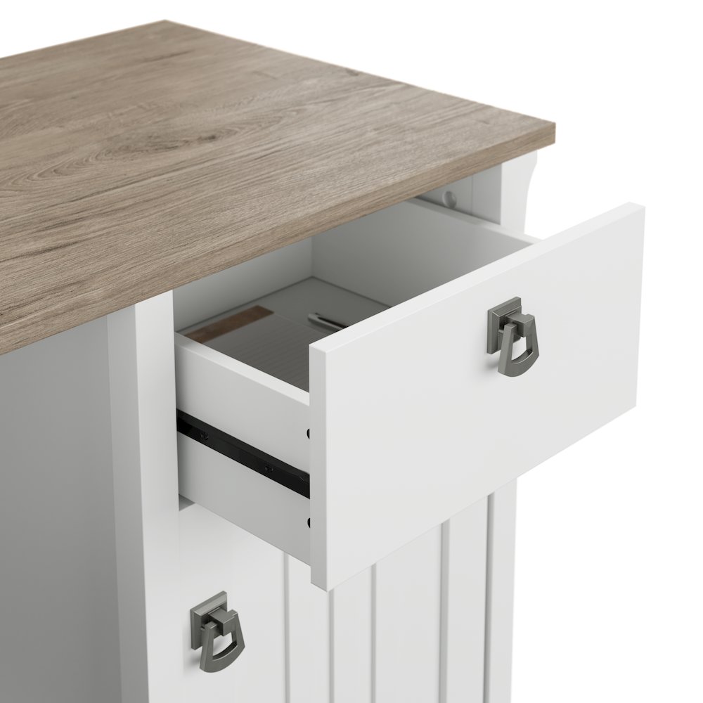 Salinas Small Computer Desk with Hutch. Picture 5