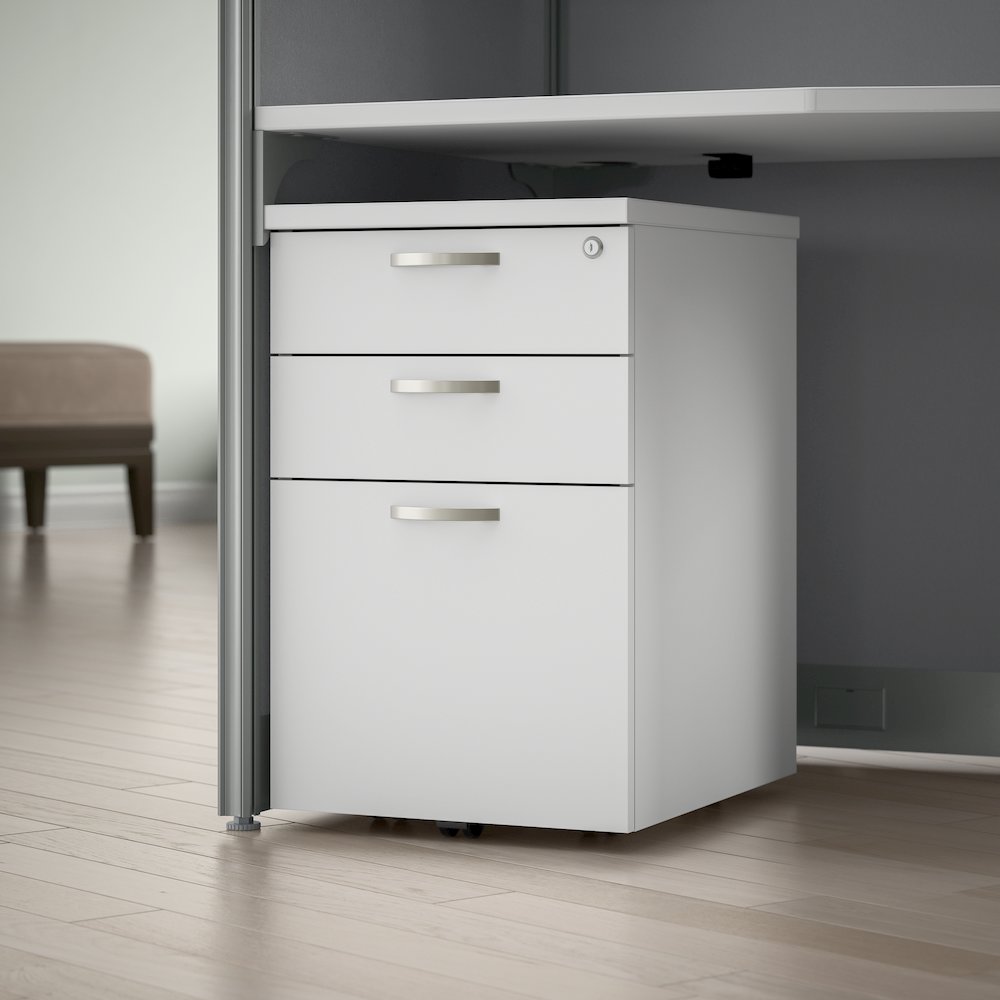 Office in an Hour 3 Drawer Mobile File Cabinet. Picture 2