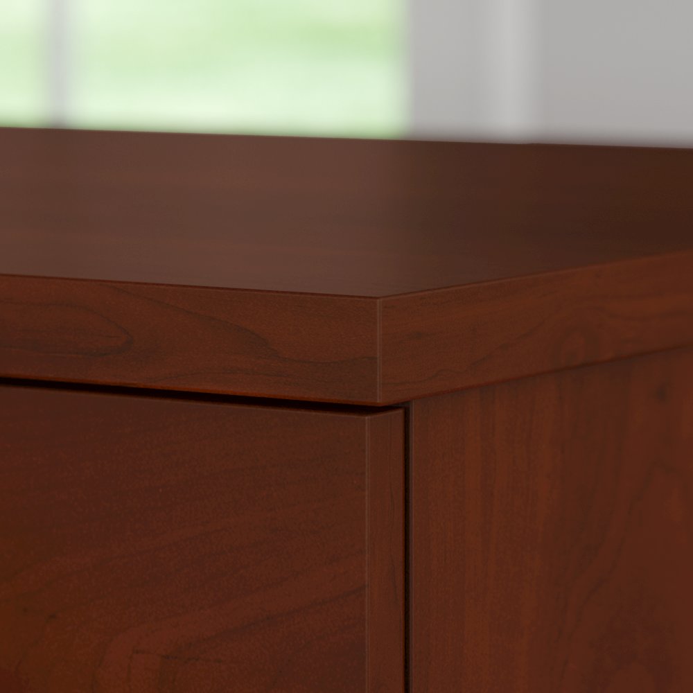 Somerset 72W 3 Position Sit to Stand L Shaped Desk with Hutch. Picture 6