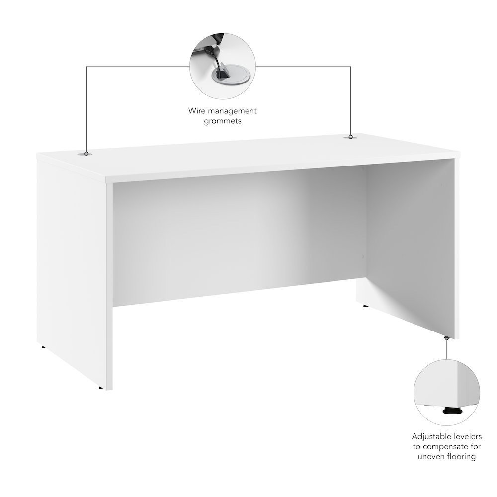 Hampton Heights 60W x 30D Office Desk. Picture 6