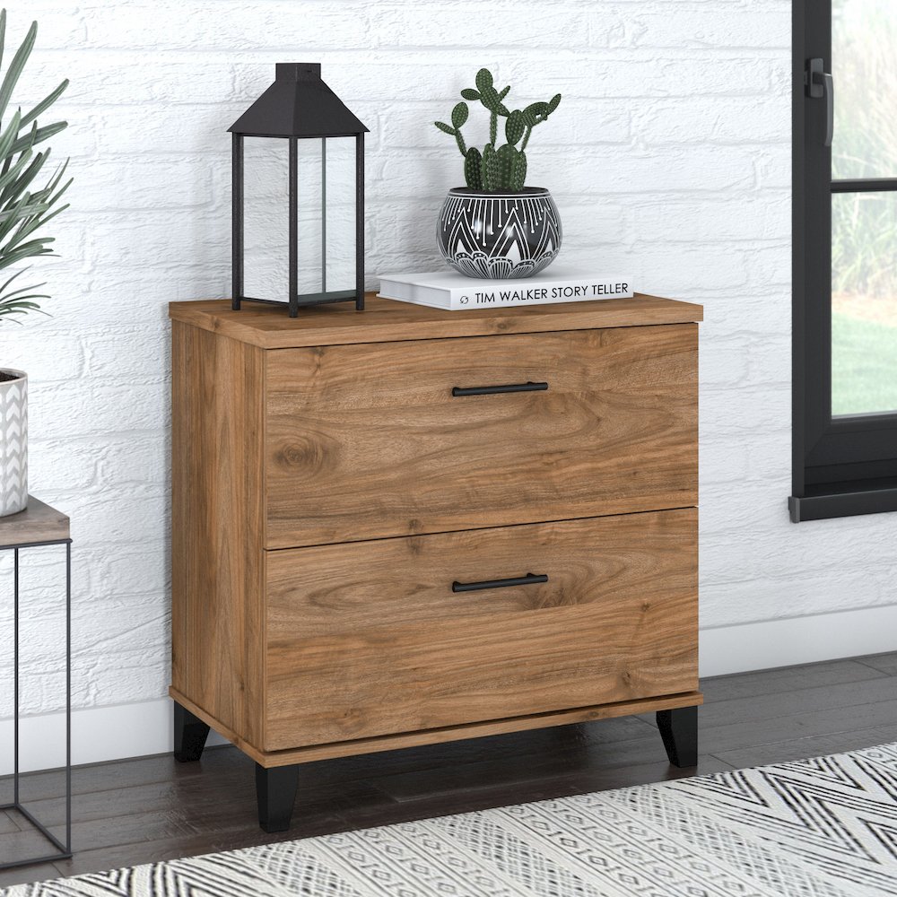Somerset 2 Drawer Lateral File Cabinet. Picture 2