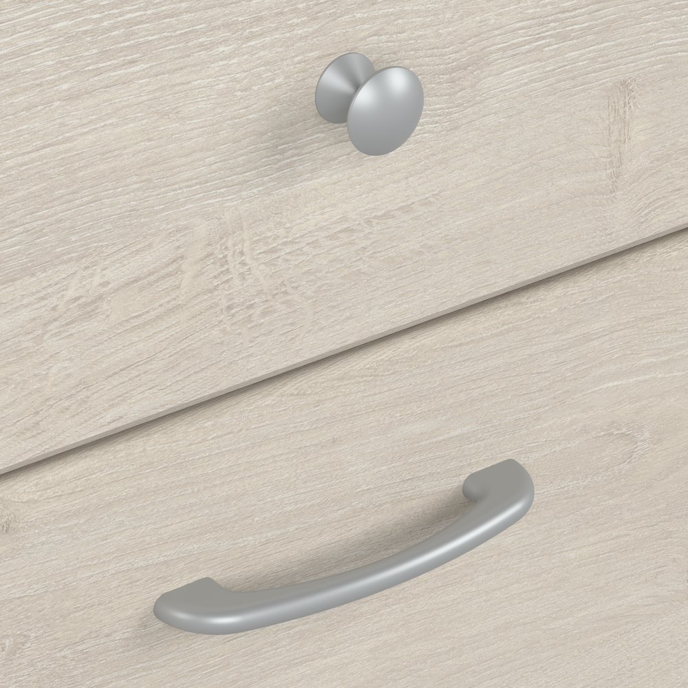 Cabot 60W L Shaped Computer Desk with Hutch and 5 Shelf Bookcase. Picture 7