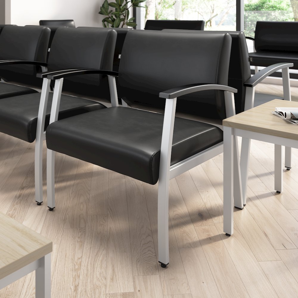 Arrive Bariatric Waiting Room Guest Chair with Arms. Picture 2