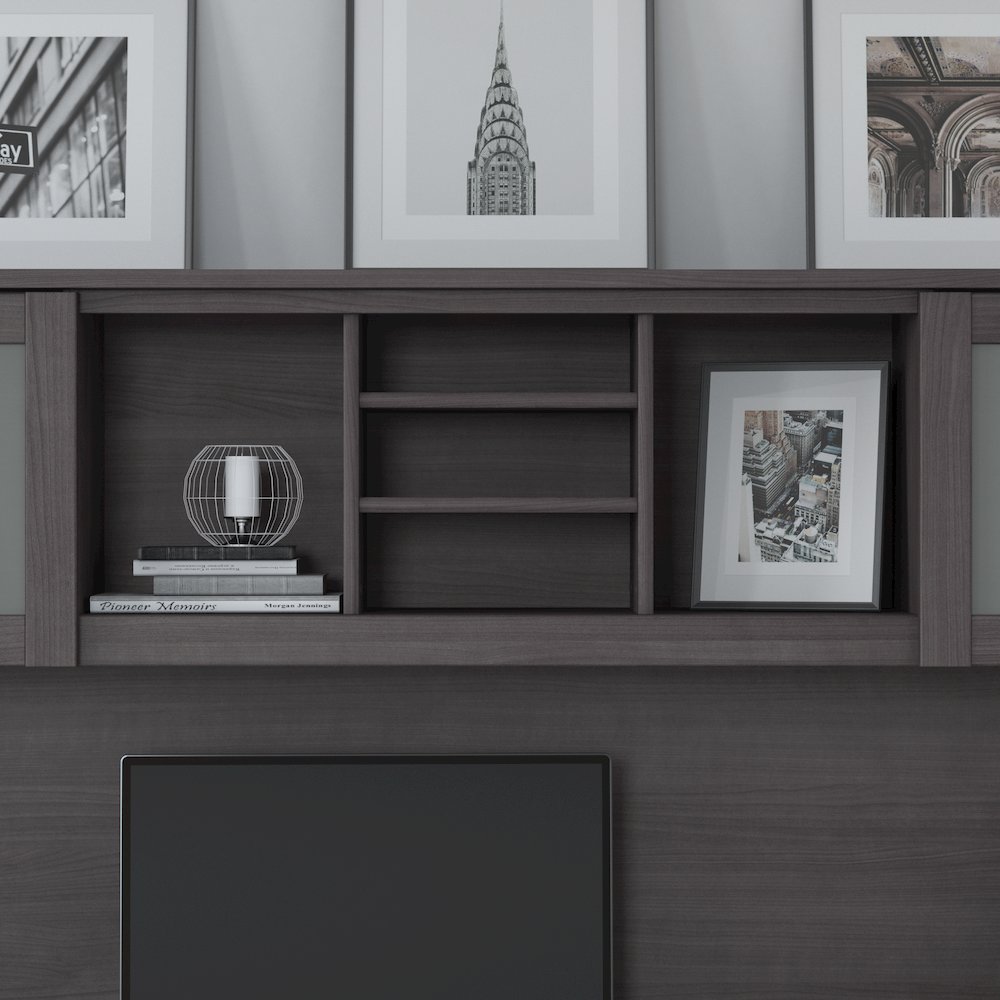 Somerset 72W Office Desk with Drawers and Hutch. Picture 6