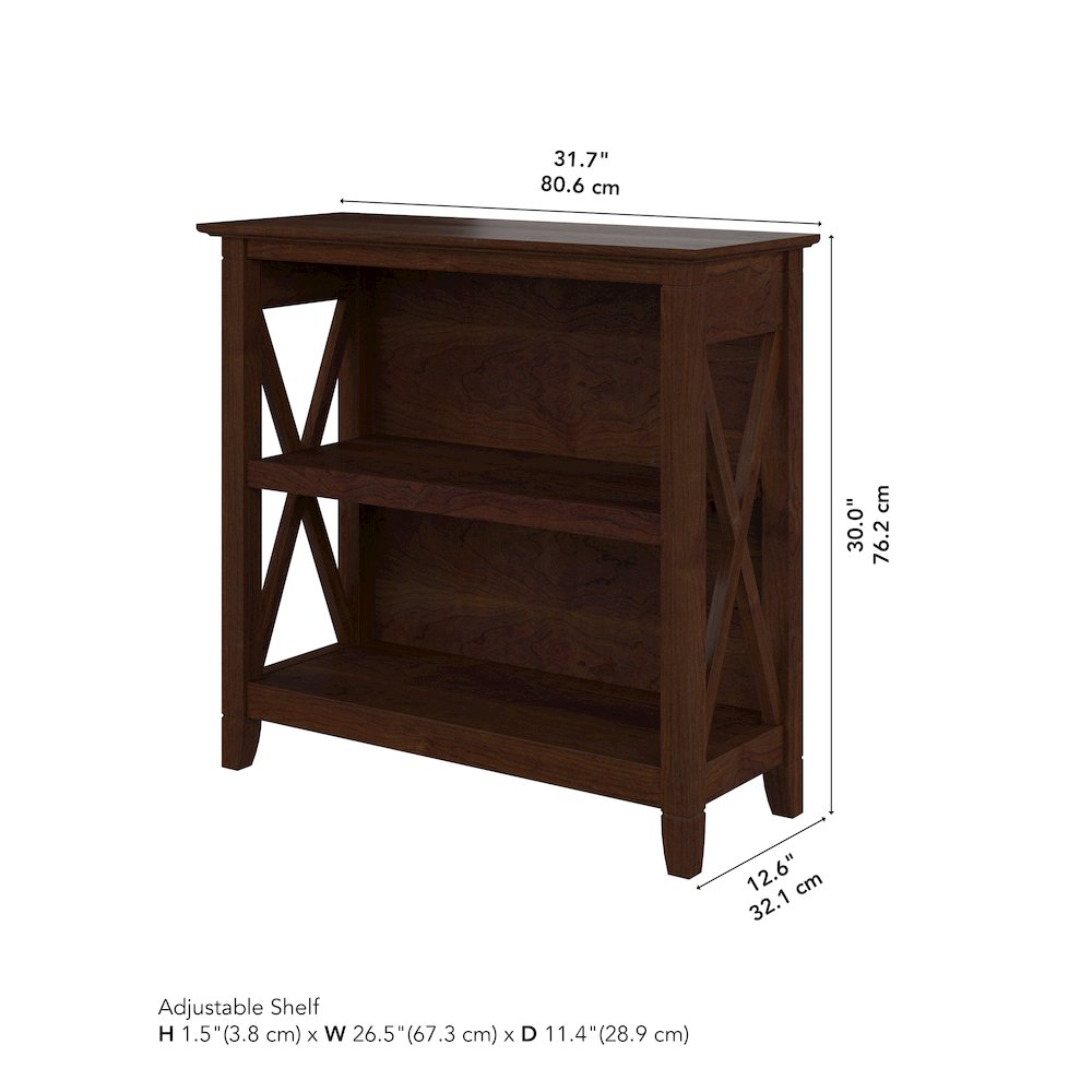 Key West Small 2 Shelf Bookcase. Picture 8