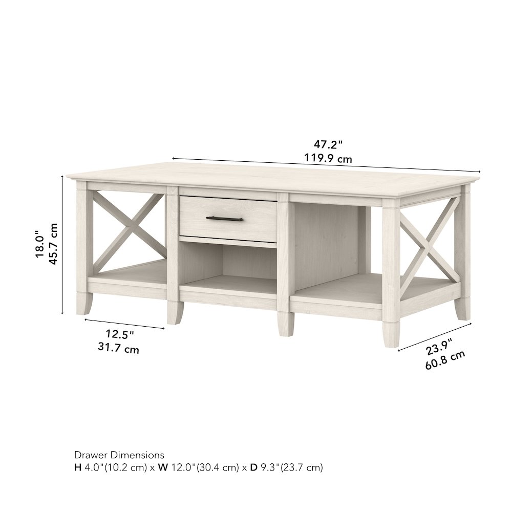 Key West Coffee Table with Storage. Picture 8