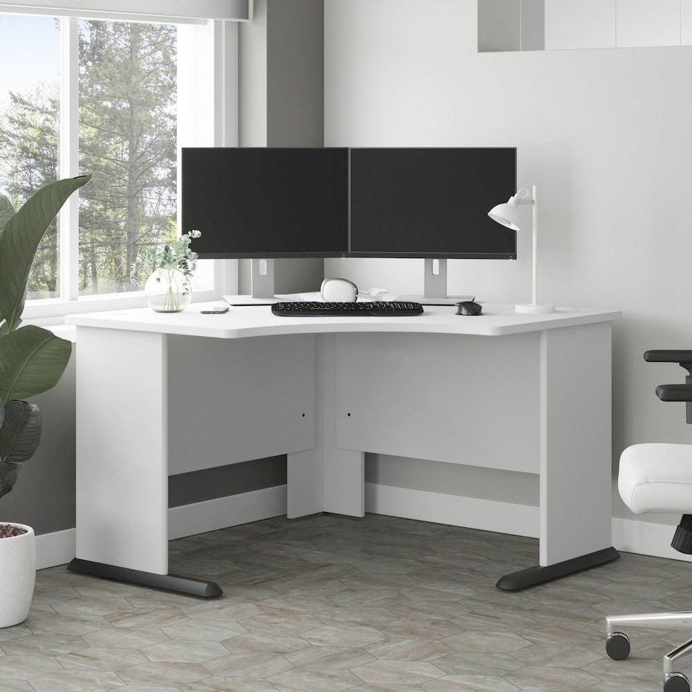 Studio A 48W Corner Computer Desk. Picture 2