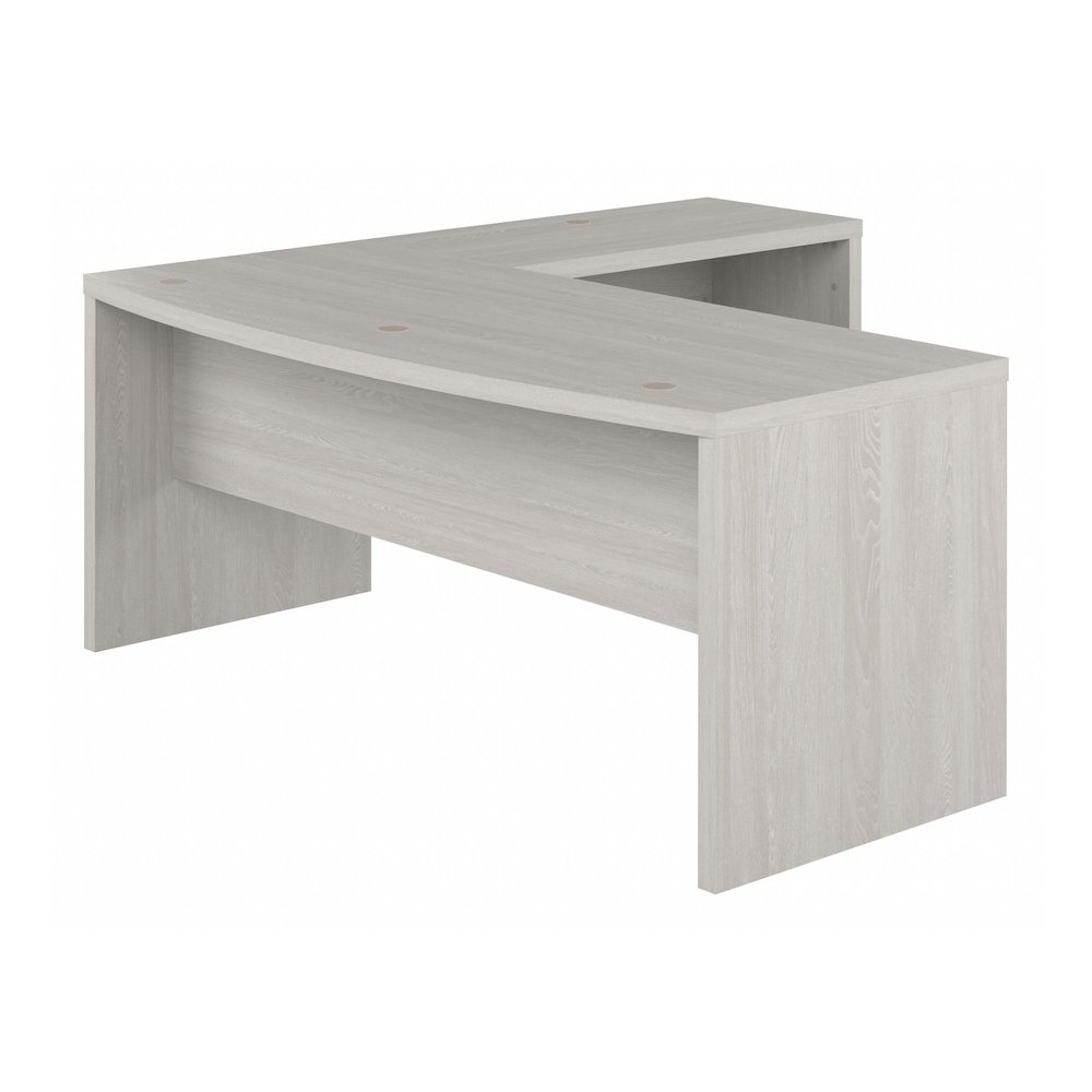 Echo 72W Bow Front L Shaped Desk. Picture 1