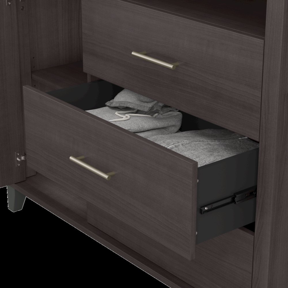 Somerset Tall Sideboard Buffet Cabinet. Picture 3