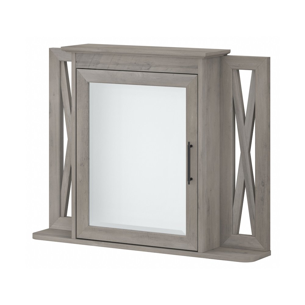 Key West Bathroom Medicine Cabinet with Mirror. Picture 1