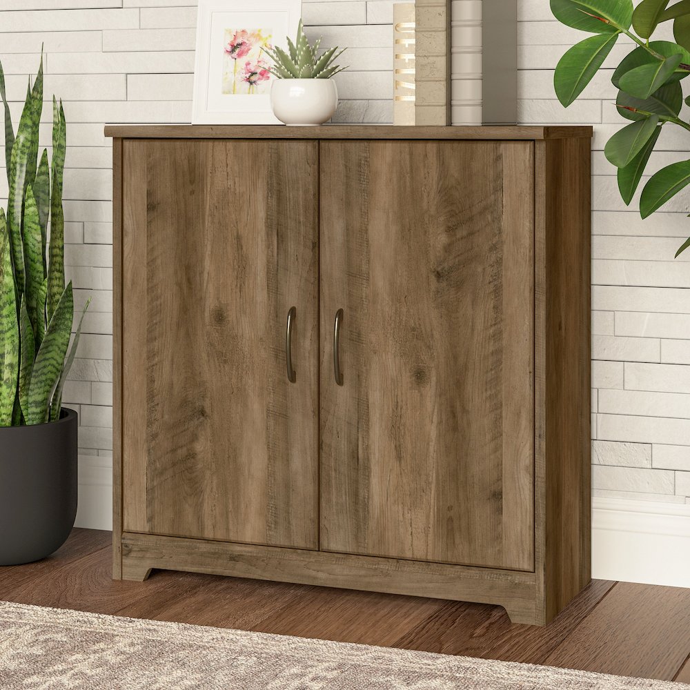 Cabot Small Storage Cabinet with Doors. Picture 2