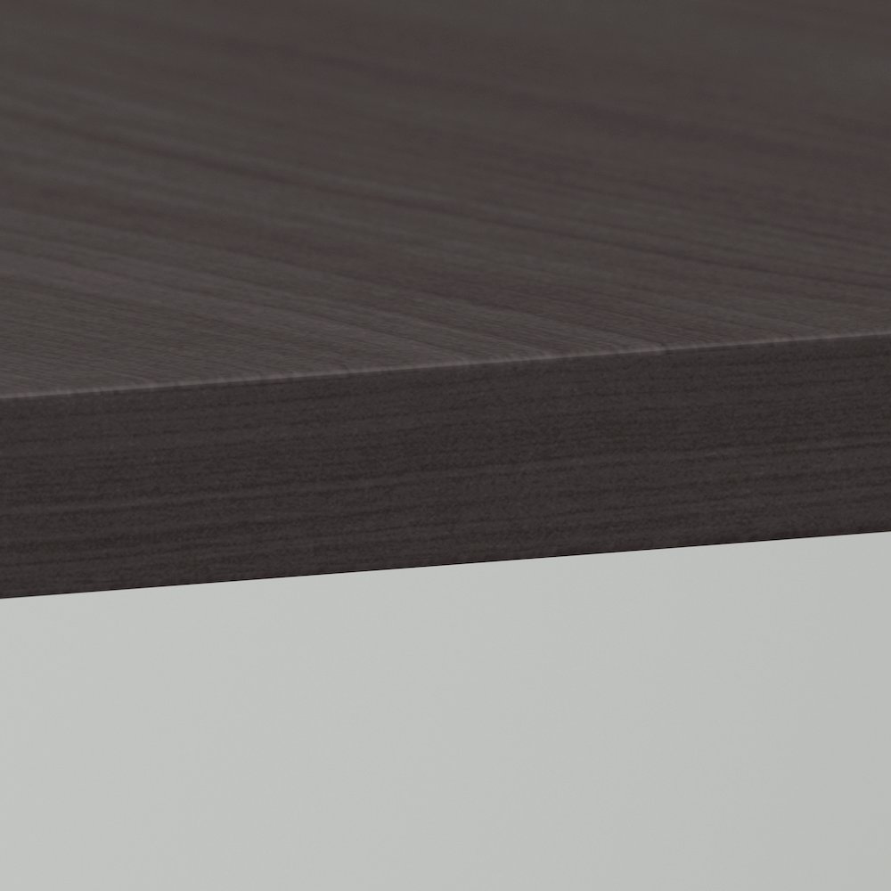 96W x 42D Boat Shaped Conference Table with Wood Base. Picture 3