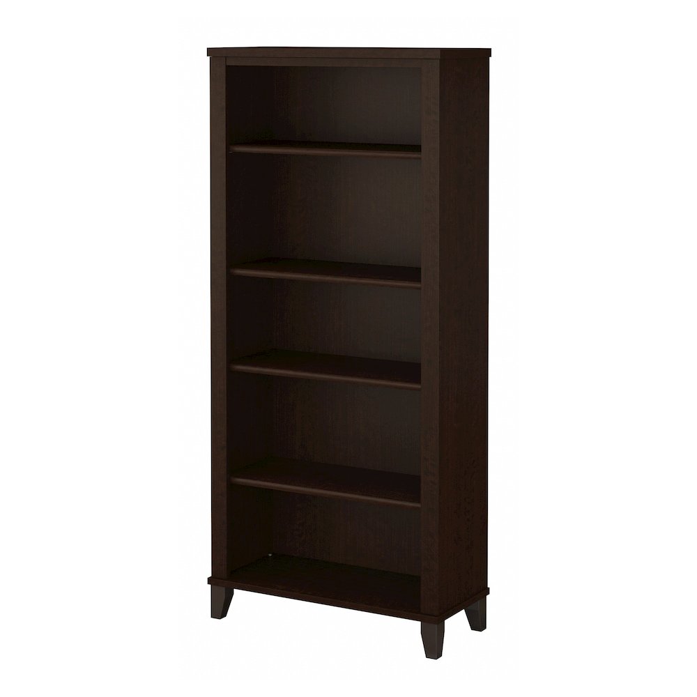 Somerset Tall 5 Shelf Bookcase. Picture 1