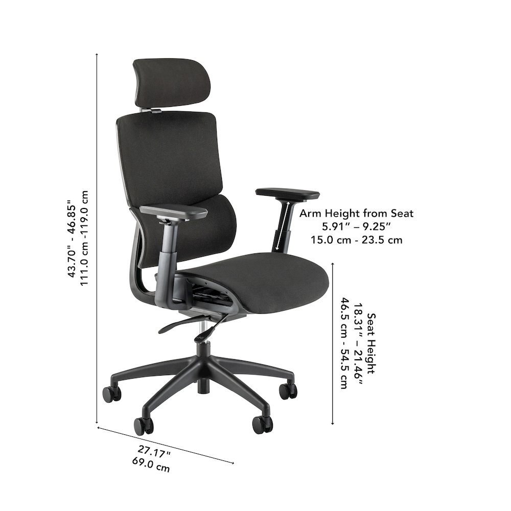 Align High Back Ergonomic Office Chair with Lumbar Support. Picture 10