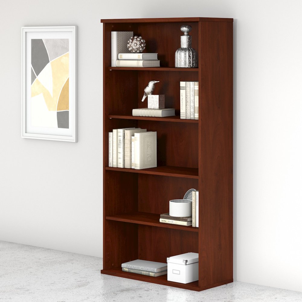 Studio C Tall 5 Shelf Bookcase. Picture 2