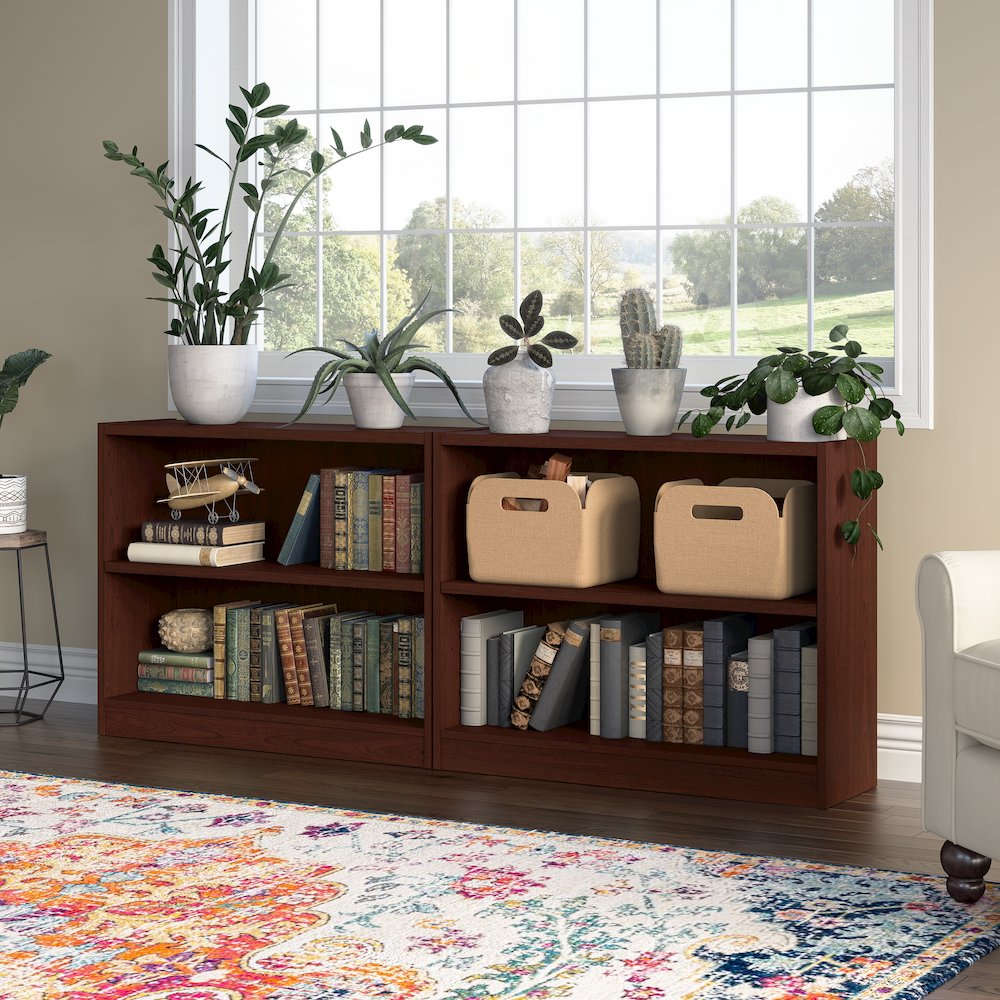 Universal Small 2 Shelf Bookcase - Set of 2. Picture 2