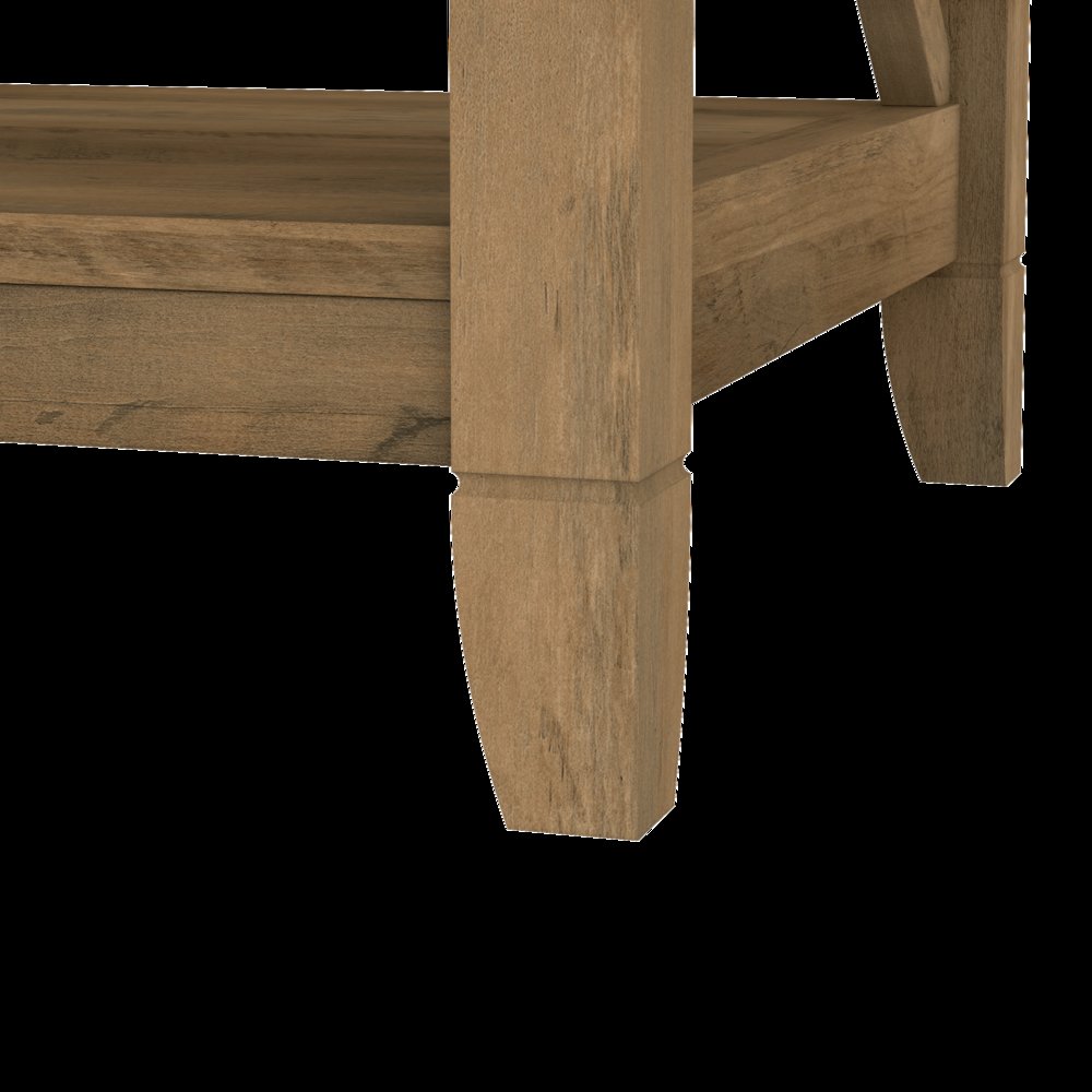Key West Console Table with Drawers and Shelves. Picture 6