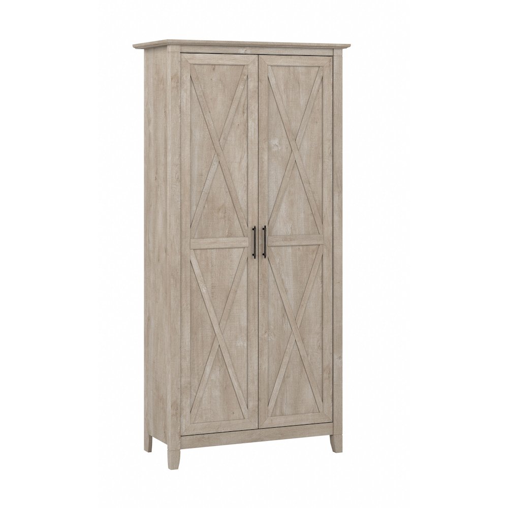 Key West Tall Storage Cabinet with Doors. Picture 1