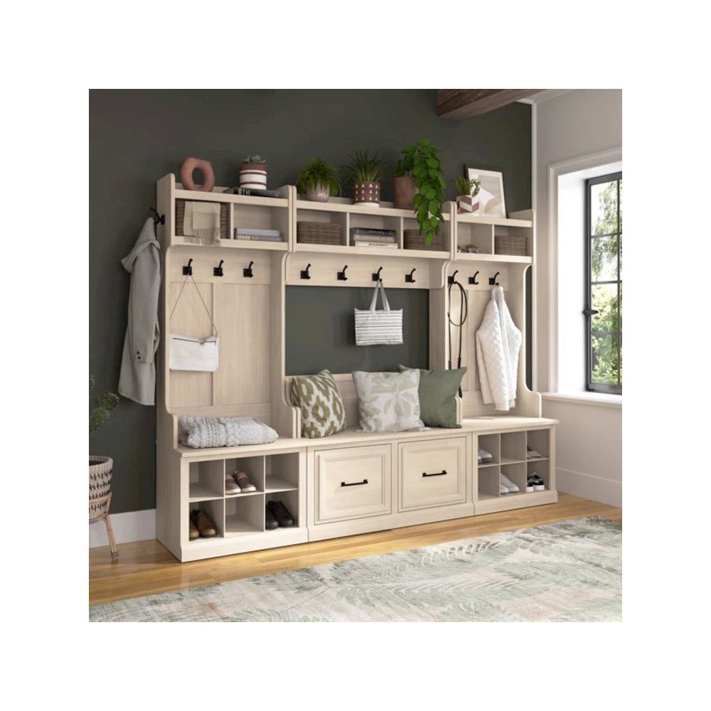 Woodland 40W Hall Tree with Coat Hooks. Picture 5