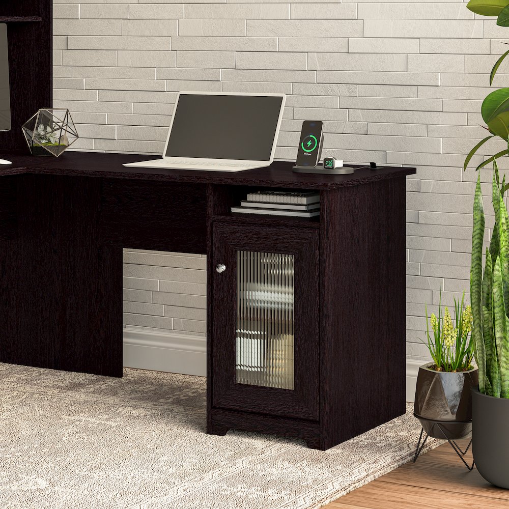 Cabot Desk Return with Storage. Picture 2