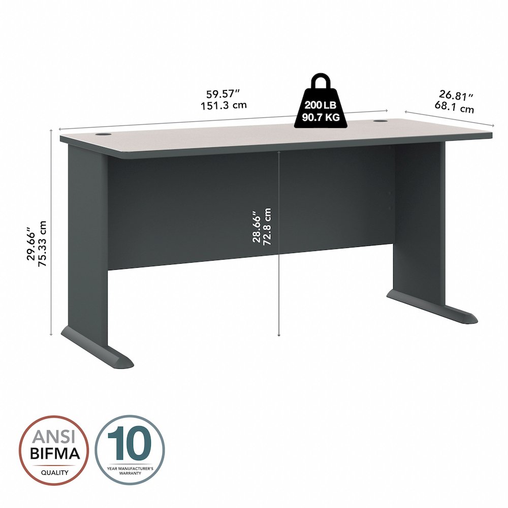 Series A 60W Desk. Picture 7
