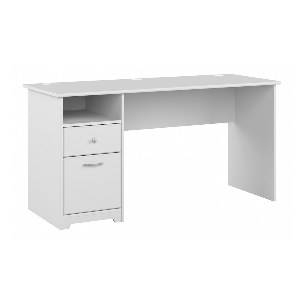 Cabot 60W Computer Desk with Drawers. Picture 1