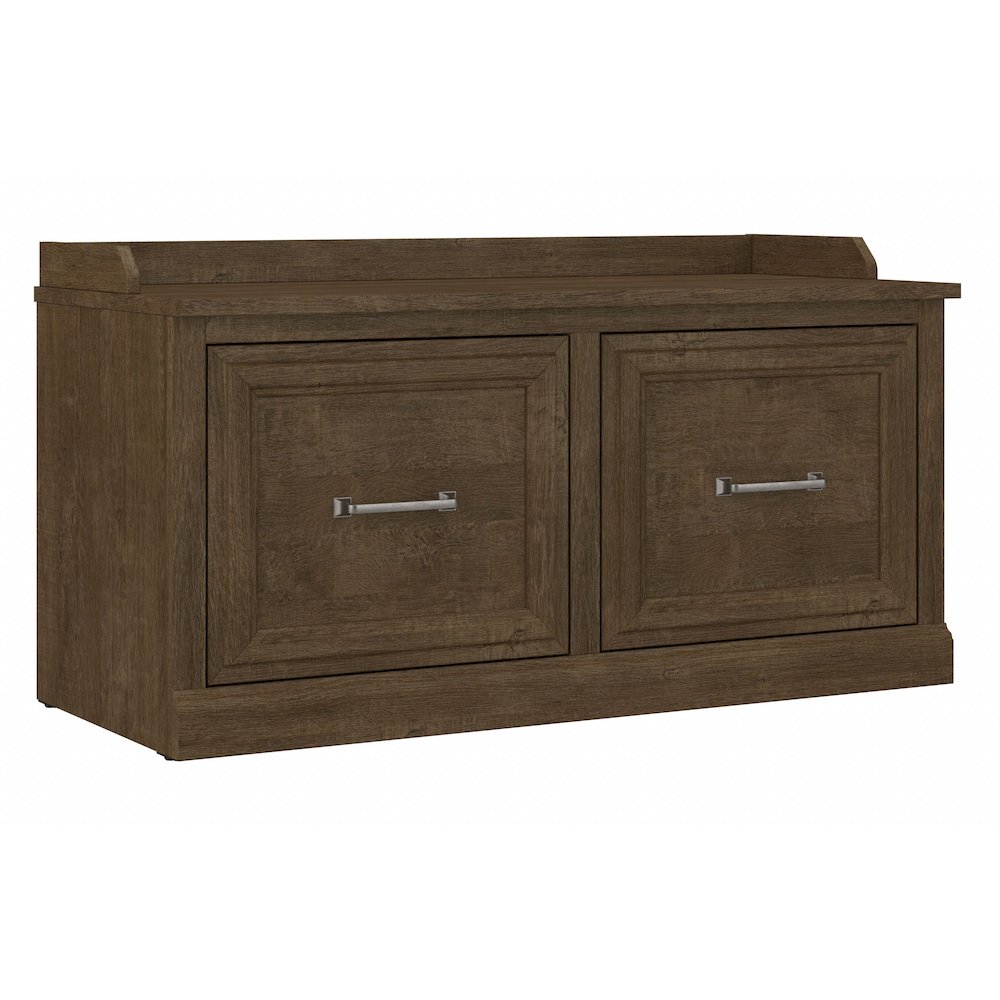 Woodland 40W Shoe Storage Bench with Doors. Picture 1