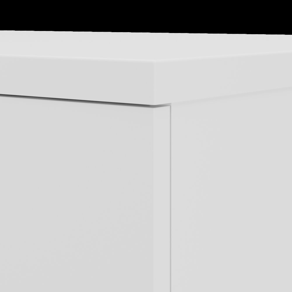 Universal Laundry Room Wall Cabinet with Doors and Shelves. Picture 5