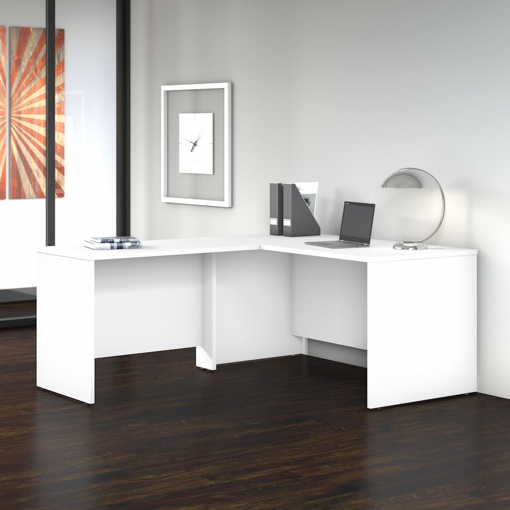 Studio C 60W x 30D L Shaped Desk with 42W Return. Picture 2